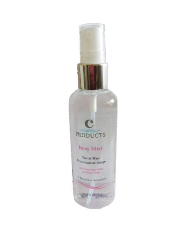 Rosy Mist Facial Spray With Dead Sea Salt Water & Rosewater