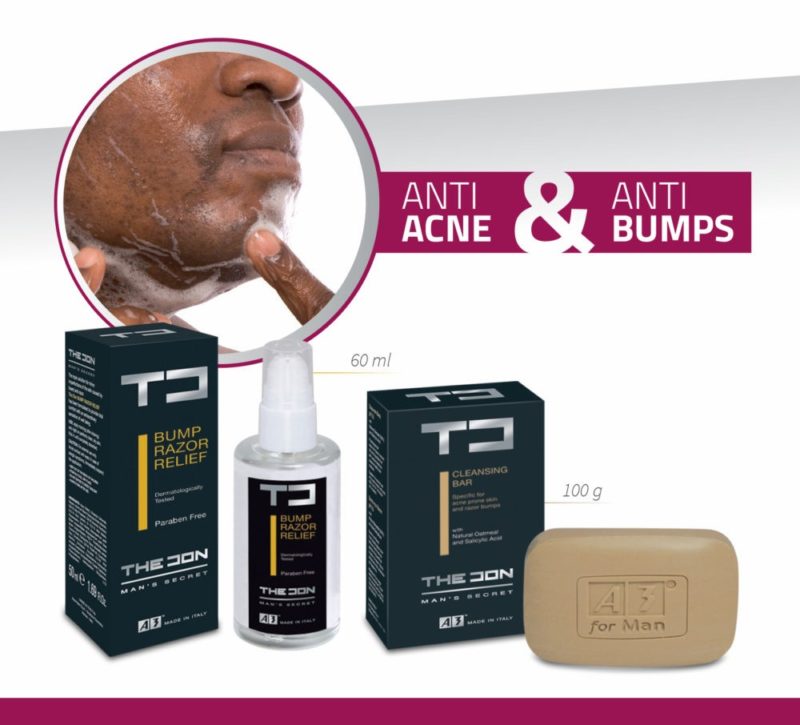 Men AntiAcne or Anti-Bump
