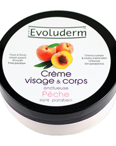 peach extract face and body cream