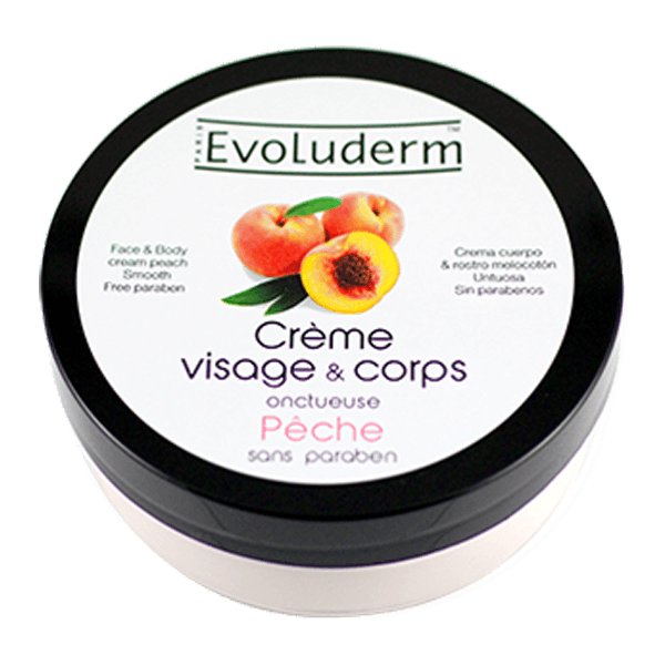 peach extract face and body cream