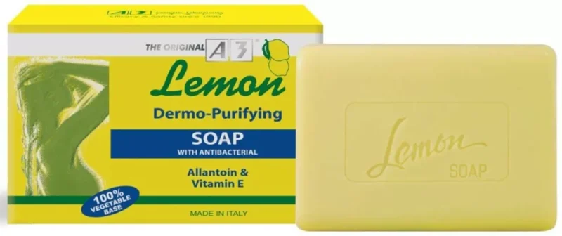 Lemon Dermo-Purifying Soap | Acne Prone Skin | 100g & 200g - Image 2