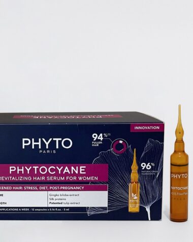 PhytoCyane Revitalizing Thinning Hair Serum for Women| 12 Ampoules