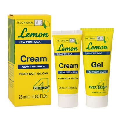 Holiday Lemon Duo 25 ml – Lemon Face Gel and Lemon Face Cream Travel Set – Xiri Company