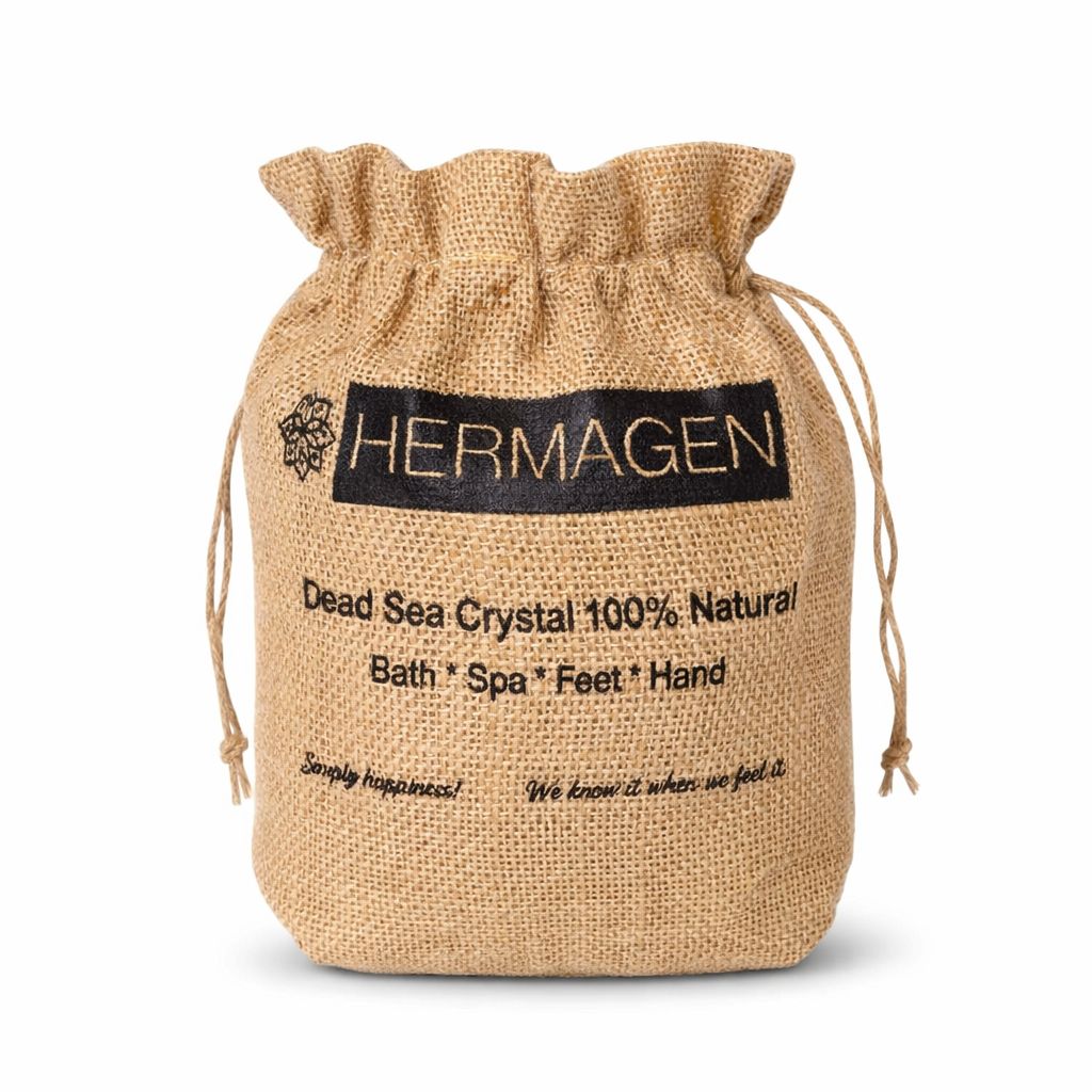 Geranium Dead Sea Salt 100% pure mineral bath salt 5 lb bag