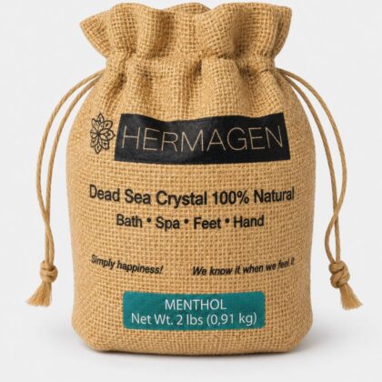 Dead Sea Soothing Menthol Bath Salt 2 lb bag